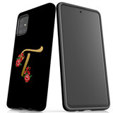 For Samsung Galaxy A51 5G/4G, A71 5G/4G, A90 5G Case, Tough Protective Back Cover, Embellished Letter T | Protective Cases | iCoverLover.com.au