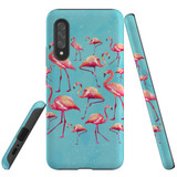 For Samsung Galaxy A90 5G Case, Tough Protective Back Cover, Flamingoes | Protective Cases | iCoverLover.com.au
