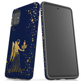 For Samsung Galaxy A51 5G/4G, A71 5G/4G, A90 5G Case, Tough Protective Back Cover, Virgo Drawing | Protective Cases | iCoverLover.com.au