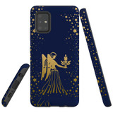 For Samsung Galaxy A51 5G Case, Tough Protective Back Cover, Virgo Drawing | Protective Cases | iCoverLover.com.au