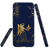 For Samsung Galaxy A90 5G Case, Tough Protective Back Cover, Virgo Drawing | Protective Cases | iCoverLover.com.au