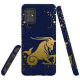 For Samsung Galaxy A51 5G/4G, A71 5G/4G, A90 5G Case, Tough Protective Back Cover, Capricorn Drawing | Protective Cases | iCoverLover.com.au