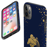 For iPhone 14 Pro Max/14 Pro/14 and older Case, Protective Back Cover, Aquarius Drawing | Shockproof Cases | iCoverLover.com.au