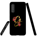 For Samsung Galaxy A90 5G Case, Tough Protective Back Cover, Embellished Letter G | Protective Cases | iCoverLover.com.au