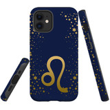 For iPhone 12 mini Case, Tough Protective Back Cover, Leo Sign | Protective Cases | iCoverLover.com.au