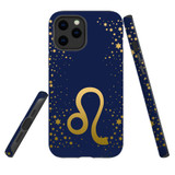 For iPhone 12 / 12 Pro Case, Tough Protective Back Cover, Leo Sign | Protective Cases | iCoverLover.com.au