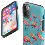 For iPhone 14 Pro Max/14 Pro/14 and older Case, Protective Back Cover, Flamingoes | Shockproof Cases | iCoverLover.com.au