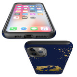 For iPhone 14 Pro Max/14 Pro/14 and older Case, Protective Back Cover, Pisces Drawing | Shockproof Cases | iCoverLover.com.au