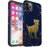 For iPhone 14 Pro Max, 14 Pro, 14 & Older Case, Protective Back Cover, Aries Drawing | Protective Cases | iCoverLover.com.au