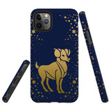 For iPhone 11 Pro Case, Tough Protective Back Cover, Aries Drawing | Protective Cases | iCoverLover.com.au