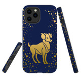 For iPhone 12 / 12 Pro Case, Tough Protective Back Cover, Aries Drawing | Protective Cases | iCoverLover.com.au