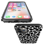 For iPhone 14 Pro Max/14 Pro/14 and older Case, Protective Back Cover, Cow Pattern | Shockproof Cases | iCoverLover.com.au