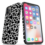 For iPhone 14 Pro Max/14 Pro/14 and older Case, Protective Back Cover, Cow Pattern | Shockproof Cases | iCoverLover.com.au