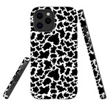 For iPhone 12 / 12 Pro Case, Tough Protective Back Cover, Cow Pattern | Protective Cases | iCoverLover.com.au