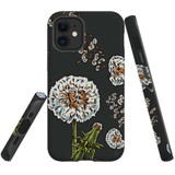 For iPhone 12 mini Case, Tough Protective Back Cover, Dandelion Flowers | Protective Cases | iCoverLover.com.au