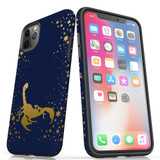 For iPhone 14 Pro Max/14 Pro/14 and older Case, Protective Back Cover, Scorpio Drawing | Shockproof Cases | iCoverLover.com.au
