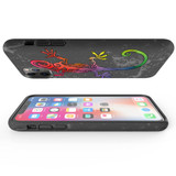 For iPhone 14 Pro Max/14 Pro/14 and older Case, Protective Back Cover, Colorful Lizard | Shockproof Cases | iCoverLover.com.au