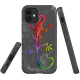 For iPhone 13 Pro Max Case, Protective Back Cover, Colorful Lizard | Shielding Cases | iCoverLover.com.au
