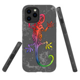For iPhone 13 Pro Case, Protective Back Cover, Colorful Lizard | Shielding Cases | iCoverLover.com.au
