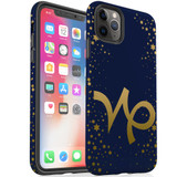 For iPhone 14 Pro Max/14 Pro/14 and older Case, Protective Back Cover, Capricorn Sign | Shockproof Cases | iCoverLover.com.au