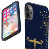 For iPhone 14 Pro Max/14 Pro/14 and older Case, Protective Back Cover, Libra Drawing | Shockproof Cases | iCoverLover.com.au