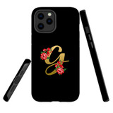 For iPhone XS Max Case, Tough Protective Back Cover, Embellished Letter G | Protective Cases | iCoverLover.com.au