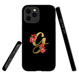 For iPhone XS/X Case, Tough Protective Back Cover, Embellished Letter G | Protective Cases | iCoverLover.com.au
