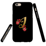 For iPhone 6 & 6S Case, Tough Protective Back Cover, Embellished Letter I | Protective Cases | iCoverLover.com.au