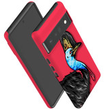 For Google Pixel 6 Pro Case Tough Protective Cover Cassowary Portrait
