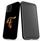 For Google Pixel 4 Case, Tough Protective Back Cover, Embellished Letter F | Protective Cases | iCoverLover.com.au