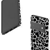 For Google Pixel 6 Pro Case Tough Protective Cover Cow Pattern