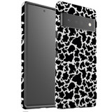 For Google Pixel 6 Pro Case Tough Protective Cover Cow Pattern