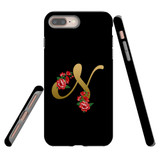 For iPhone 14 Plus Case Tough Protective Cover, Embellished Letter N | Shielding Cases | iCoverLover.com.au