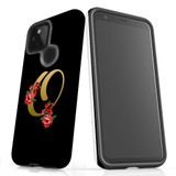 For Google Pixel 4a 5G Case, Tough Protective Back Cover, Embellished Letter O | Protective Cases | iCoverLover.com.au