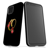 For Google Pixel 4 Case, Tough Protective Back Cover, Embellished Letter O | Protective Cases | iCoverLover.com.au