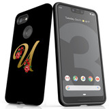 For Google Pixel 3 XL Case, Tough Protective Back Cover, Embellished Letter U | Protective Cases | iCoverLover.com.au