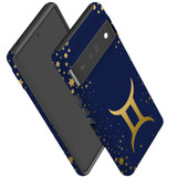 For Google Pixel 6 Pro Case Tough Protective Cover Gemini Sign