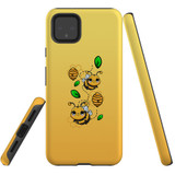 For Google Pixel 5/4a 5G,4a,4 XL,4/3XL,3 Case, Tough Protective Back Cover, Honey Bees | Protective Cases | iCoverLover.com.au