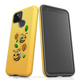 For Google Pixel 5 Case, Tough Protective Back Cover, Honey Bees | Protective Cases | iCoverLover.com.au