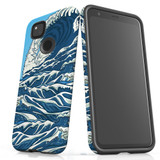 For Google Pixel 4a Case, Tough Protective Back Cover, Japanese Wave | Protective Cases | iCoverLover.com.au