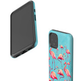 For Google Pixel 5/4a 5G,4a,4 XL,4/3XL,3 Case, Tough Protective Back Cover, Flamingoes | Protective Cases | iCoverLover.com.au