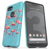 For Google Pixel 3 XL Case, Tough Protective Back Cover, Flamingoes | Protective Cases | iCoverLover.com.au