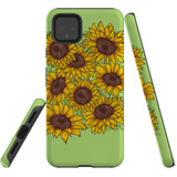 For Google Pixel 5/4a 5G,4a,4 XL,4/3XL,3 Case, Tough Protective Back Cover, Sunflowers | Protective Cases | iCoverLover.com.au