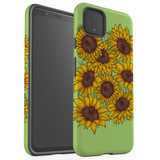 For Google Pixel 5/4a 5G,4a,4 XL,4/3XL,3 Case, Tough Protective Back Cover, Sunflowers | Protective Cases | iCoverLover.com.au