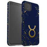 For Google Pixel 7, 6 Pro, 5, 4A 5G, 4A, 4 XL, 4 Case, Tough Protective Back Cover, Taurus Sign | Protective Cases | iCoverLover.com.au