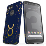 For Google Pixel 3 Case, Tough Protective Back Cover, Taurus Sign | Protective Cases | iCoverLover.com.au