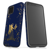 For Google Pixel 5/4a 5G,4a,4 XL,4/3XL,3 Case, Tough Protective Back Cover, Virgo Drawing | Protective Cases | iCoverLover.com.au
