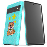 For Google Pixel 6 Pro Case Tough Protective Cover Shiba Inu Dog