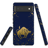 For Google Pixel 6 Case, Protective Back Cover,Taurus Drawing | Shielding Cases | iCoverLover.com.au