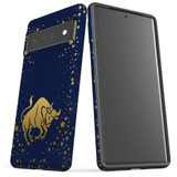 For Google Pixel 6 Pro Case Tough Protective Cover Taurus Drawing